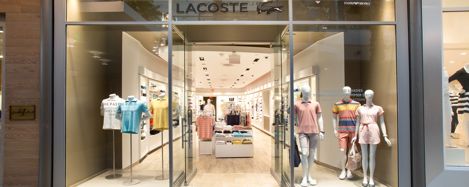 Lacoste Storefront