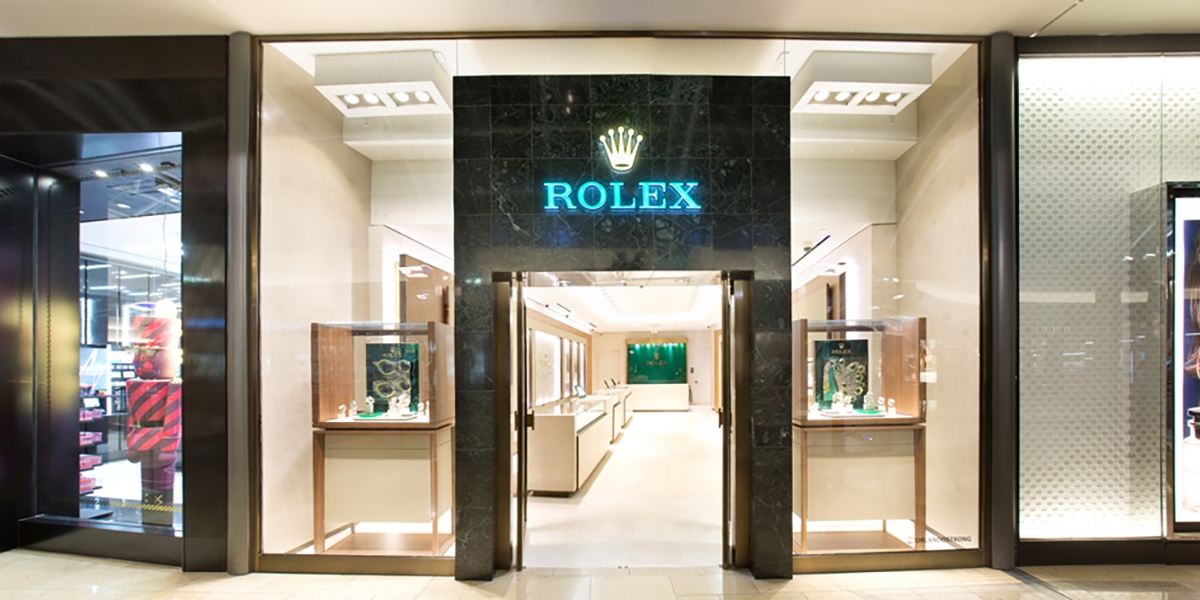 Rolex Storefront