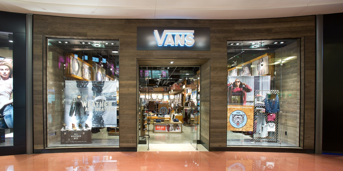 The Vans Store at the Mall at Millenia in Orlando Florida