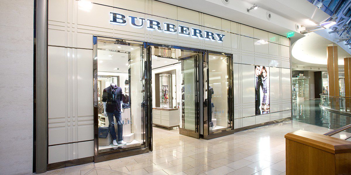 Burberry storefront