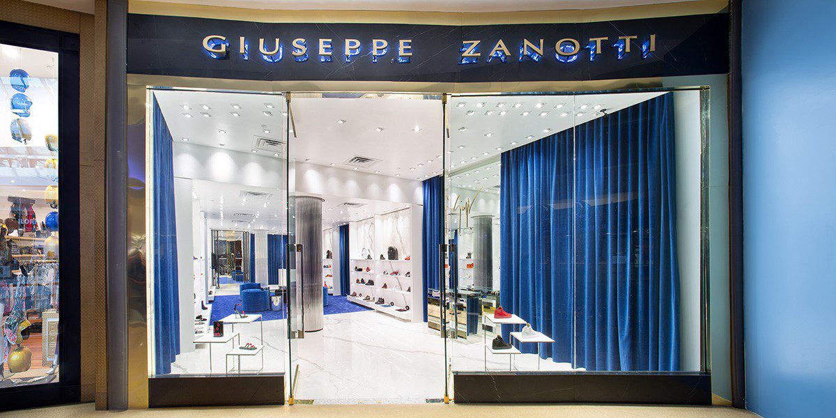 Giuseppe Zanotti storefront
