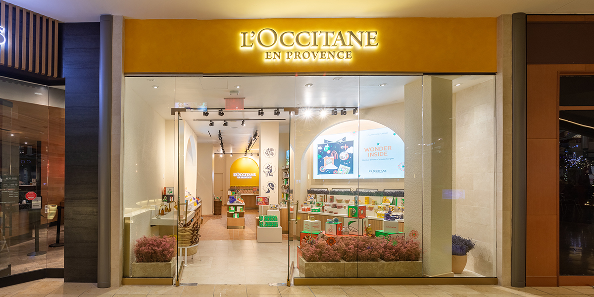 Shop L'Occitane at the Mall at Millenia in Orlando Florida