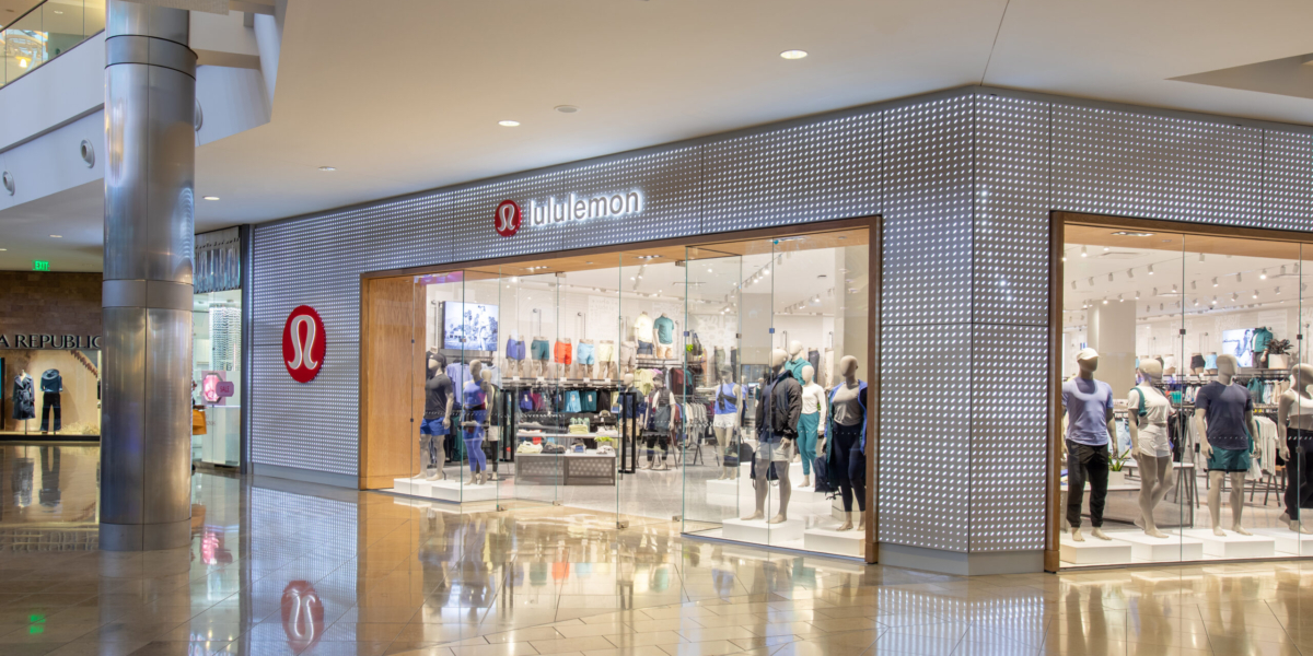 Lululemon Athletica at the Mall at Millenia in Orlando Florida